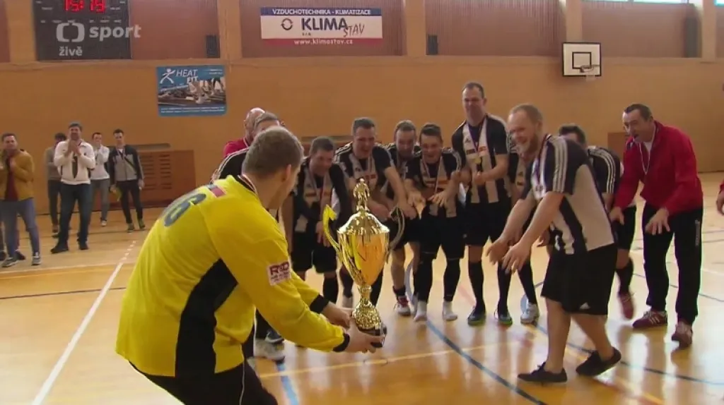 Radost sálových fotbalistů Poličky