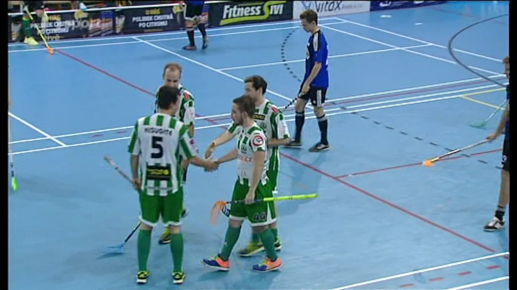 Florbalisté a fotbalisté Bohemky poměřili síly v exhibici