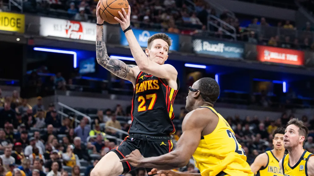 Vít Krejčí v dresu Atlanty Hawks