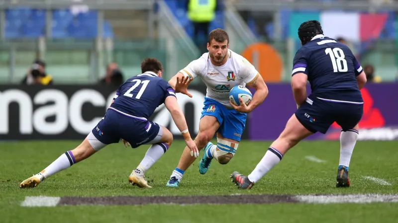 Utkání Itálie - Skotsko