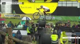 Závěrečná jízda šampiona v trialu Carthyho