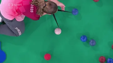 Peška vstoupil do turnaje v boccii výhrou, Cuřínová dvakrát prohrála