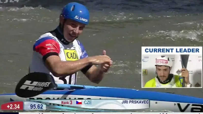 Kajakář Prskavec se stal poprvé v kariéře vítězem Světového poháru