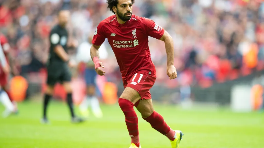 Mohamed Salah v dresu Liverpoolu