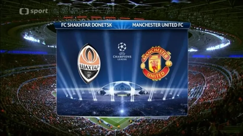 Sestřih utkání Šachtar Doněck - Manchester United