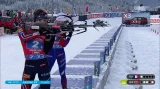 Sestřih štafety biatlonistů SP v Hochfilzenu