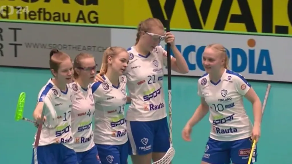 Florbalové juniorky prohrály s Finskem a na MS skončily v semifinále
