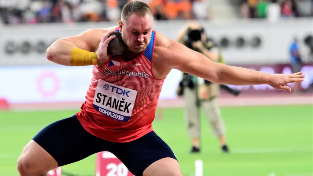 Koulař Tomáš Staněk ve finále MS v Dauhá
