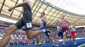 Postupový rozběh Hodbodě na 800 m s ohlasem