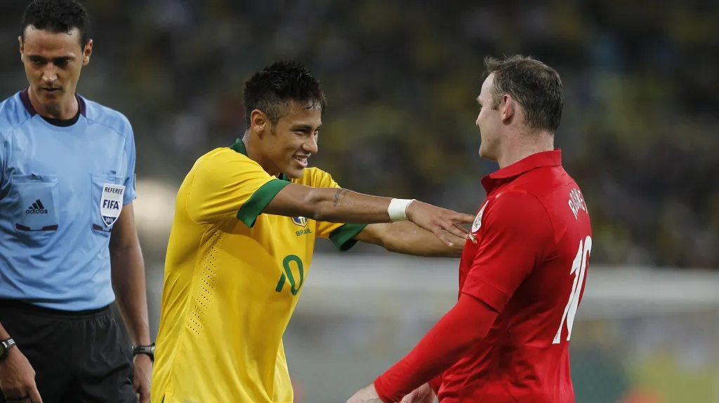 Hvězdy svých týmu- Neymar a Wayne Rooney