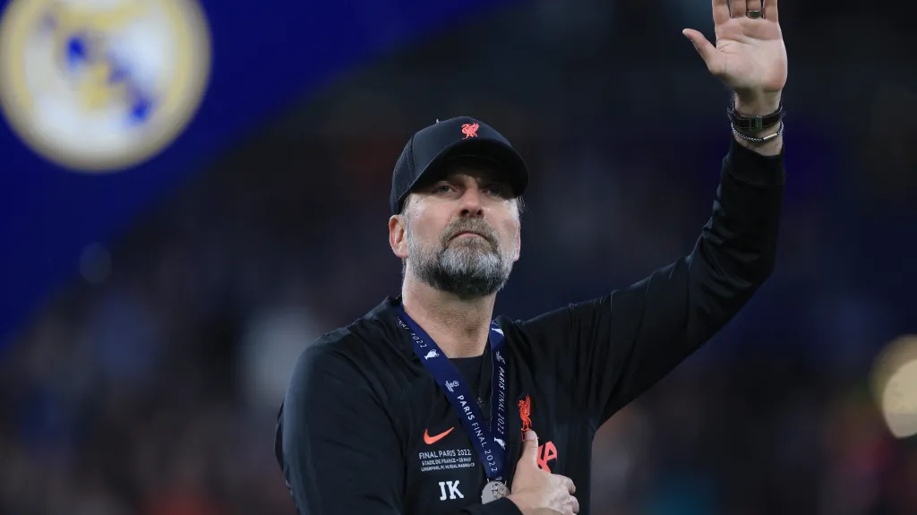 Trenér fotbalistů Liverpoolu Jürgen Klopp 