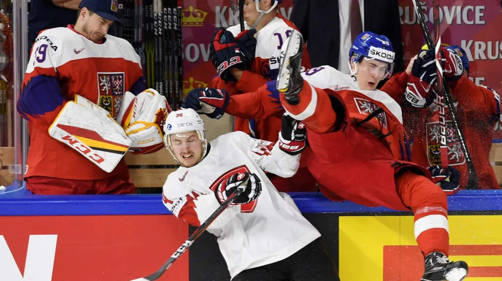 Utkání Česko - Švýcarsko