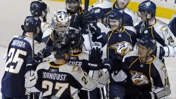 Radost hráčů Nashvillu