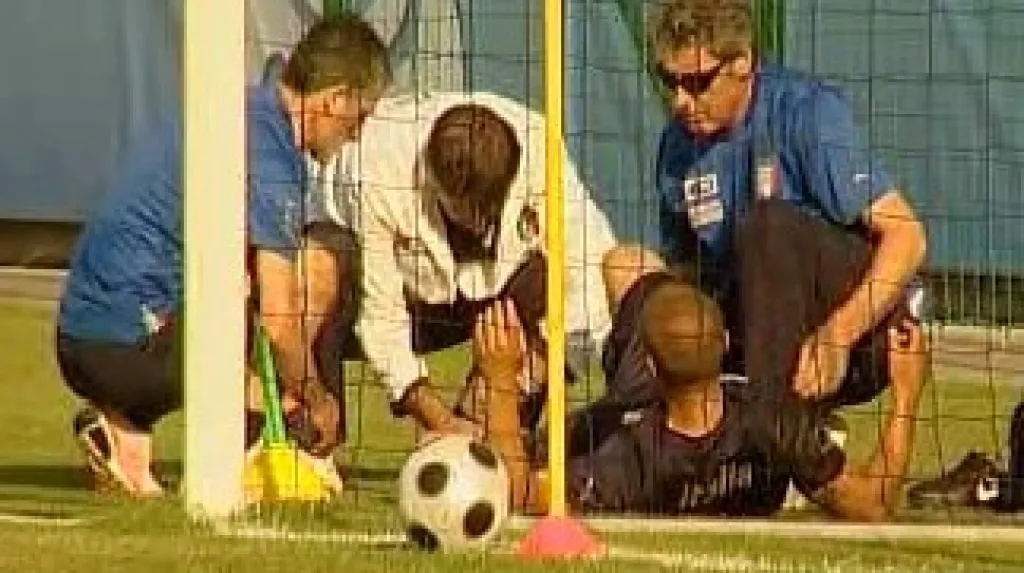 Zraněný Fabio Cannavaro