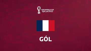 Gól v utkání Argentina - Francie: Mbappé z pen. - 2:1 (80. min.)