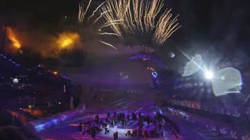 Zahajovací ceremoniál MS ve sjezdovém lyžování