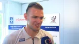 Synek před odletem na ME v Bělehradu