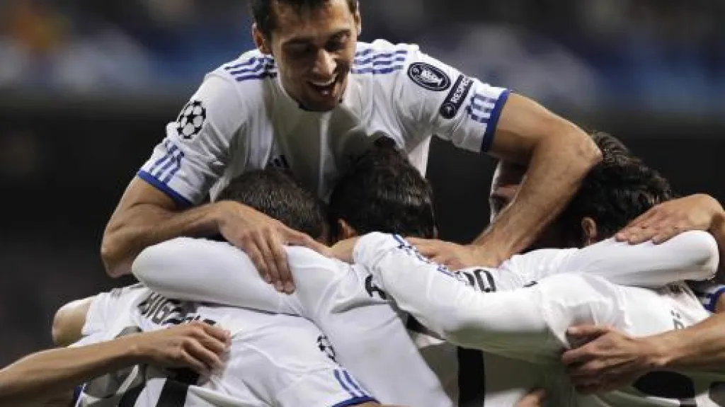 Radost fotbalistů Realu Madrid