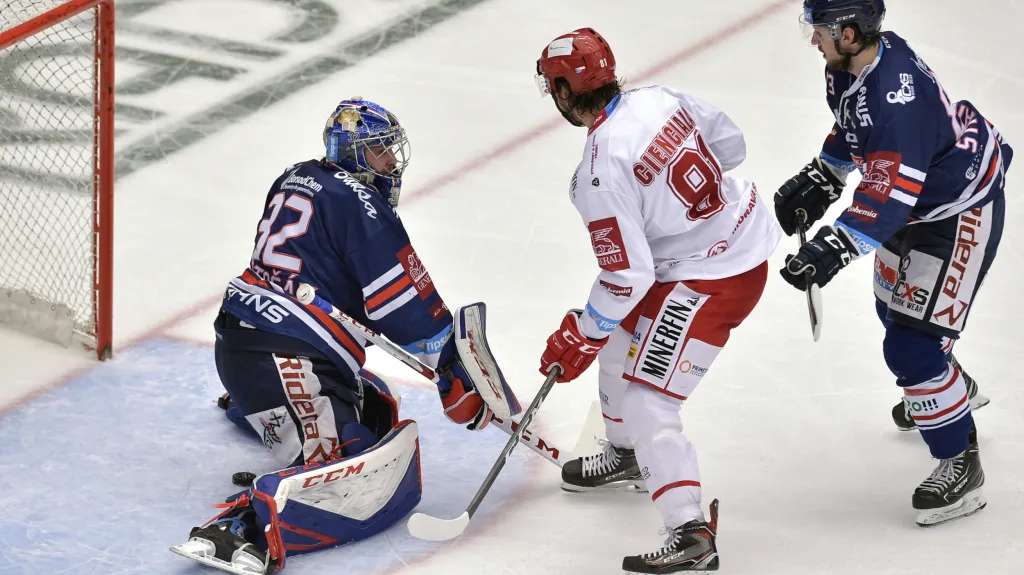 Utkání Třinec - Vítkovice 