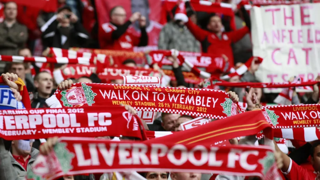Nadšení fanoušci Liverpoolu