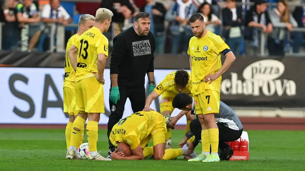 Zranění Jana Klimenta