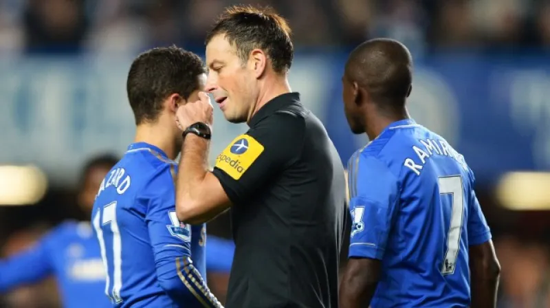 Mark Calttenburg v zápase Chelsea