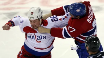 Bitka v utkání Montreal - Washington