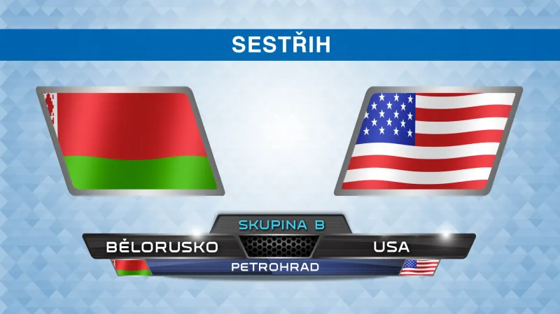 Sestřih utkání Bělorusko - USA