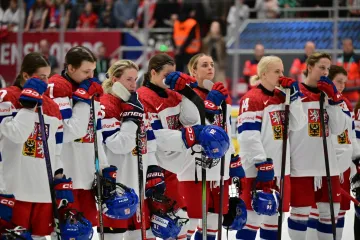 Smutné české hokejistky