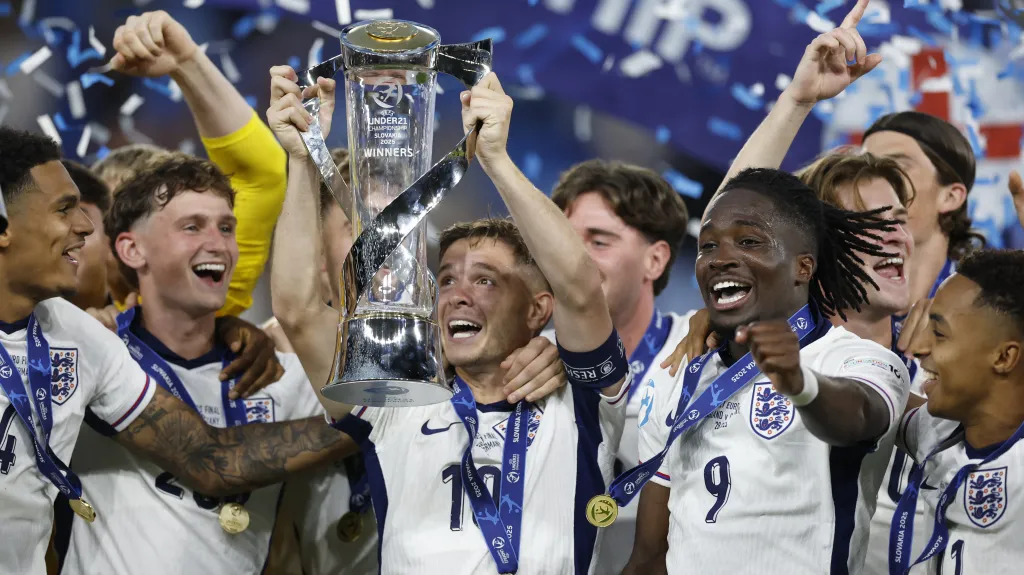 Angličtí fotbalisté do 21 let