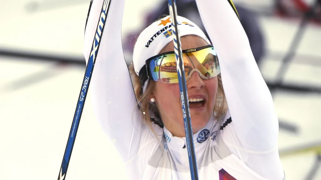 Stina Nilssonová slaví vítězství