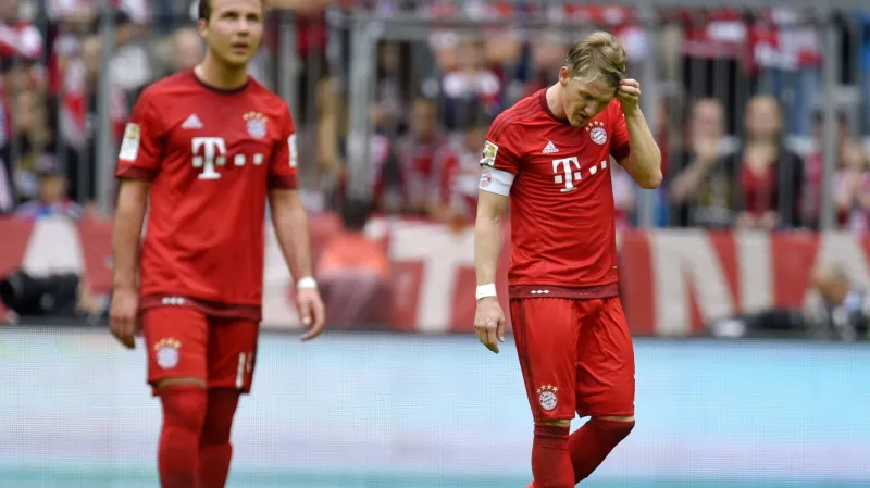 Zklamaní hráči Bayernu Mnichov