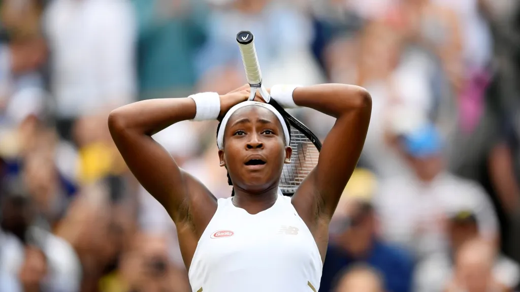 Cori Gauffová po výhře na Wimbledonu