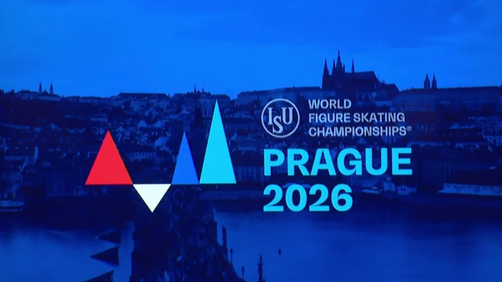 Logo krasobruslařského MS v Praze 2026