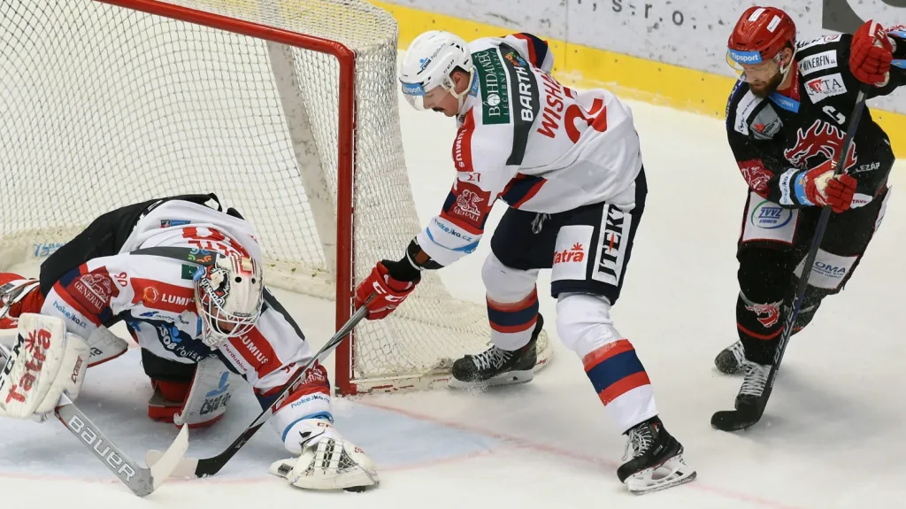 Utkání Třinec - Pardubice