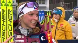 Ohlasy českých biatlonistek po stíhačce