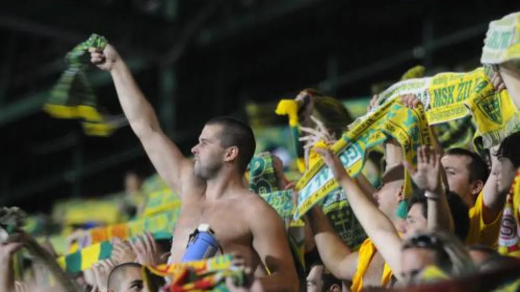 Žilinští fanoušci slaví