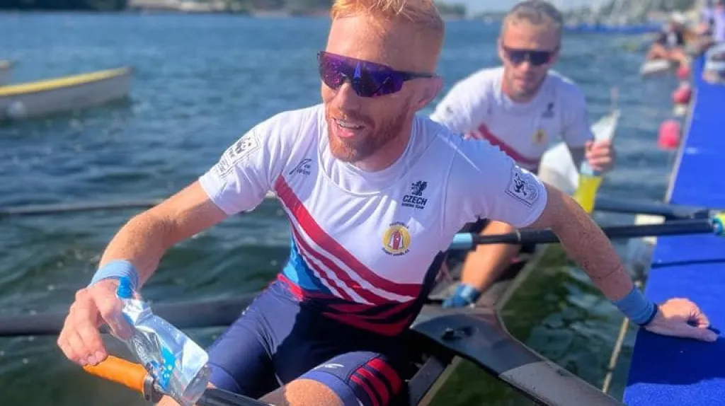 Dvojskif lehkých vah Miroslav Vraštil a Jiří Šimánek