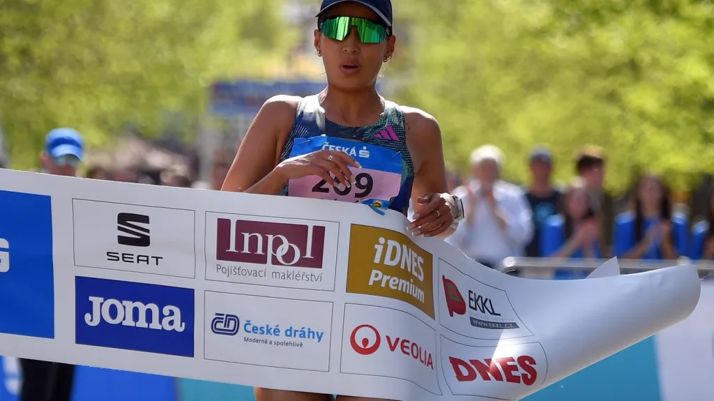 Garcíaová Léonová vyhrála chůzi v Poděbradech