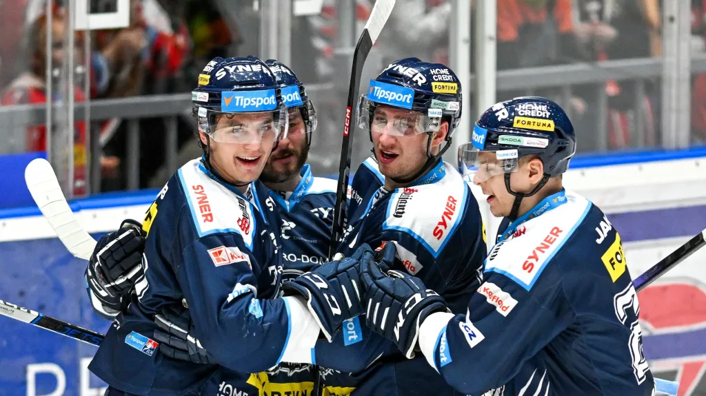 Radost hokejistů Liberce