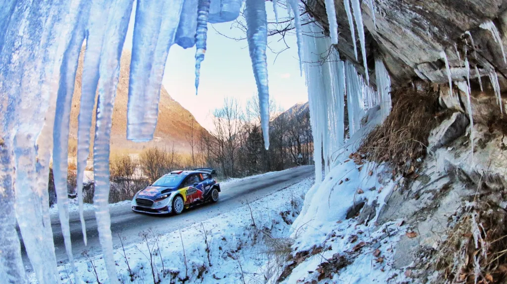 Sébastien Ogier během Rallye Monte Carlo