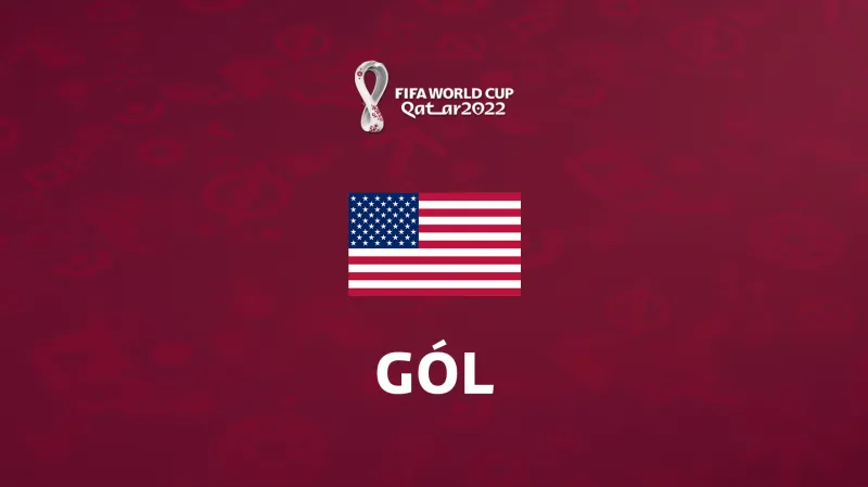 Gól v utkání Írán – USA: Pulisic – 0:1 (38. min.)