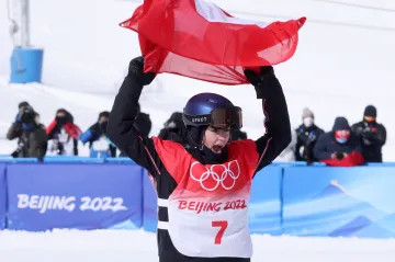 Slavící Švýcarka Mathilde Gremaudová