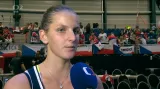 Plíšková: Dostávala jsem se víc do výměn, i pohyb byl dneska lepší