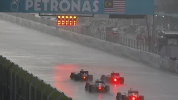 Déšť zastavil VC Malajsie