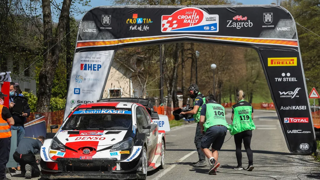 Sébastien Ogier během Chorvatské rallye