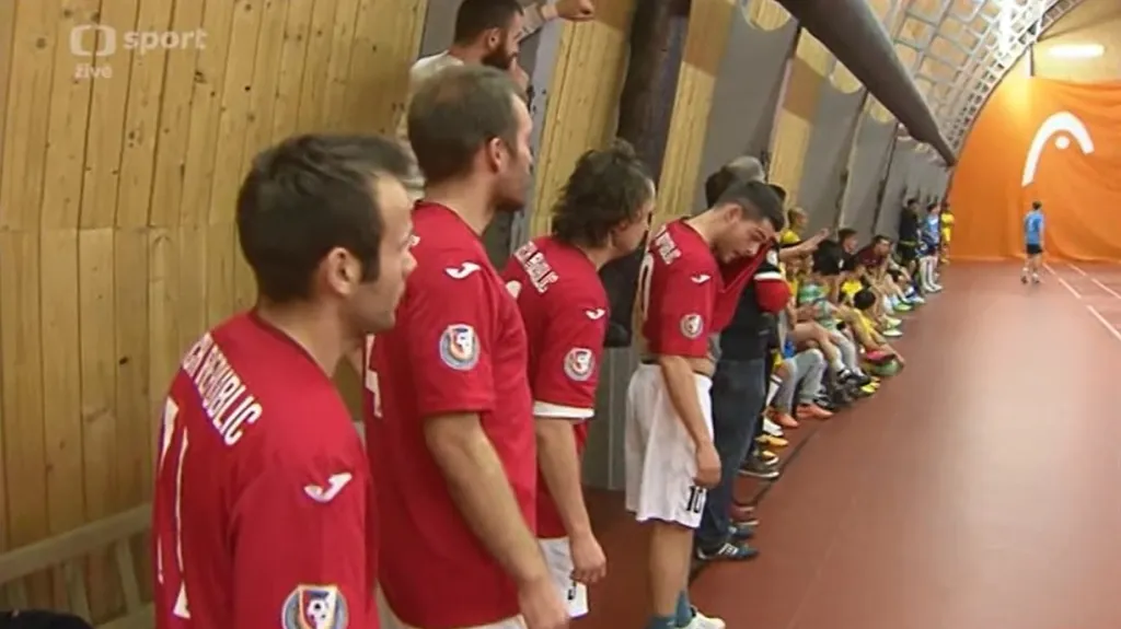 Futsalová reprezentace neslyšících si zahrála na jubilejním Praga Cupu