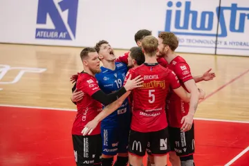 Radost volejbalistů Českých Budějovic