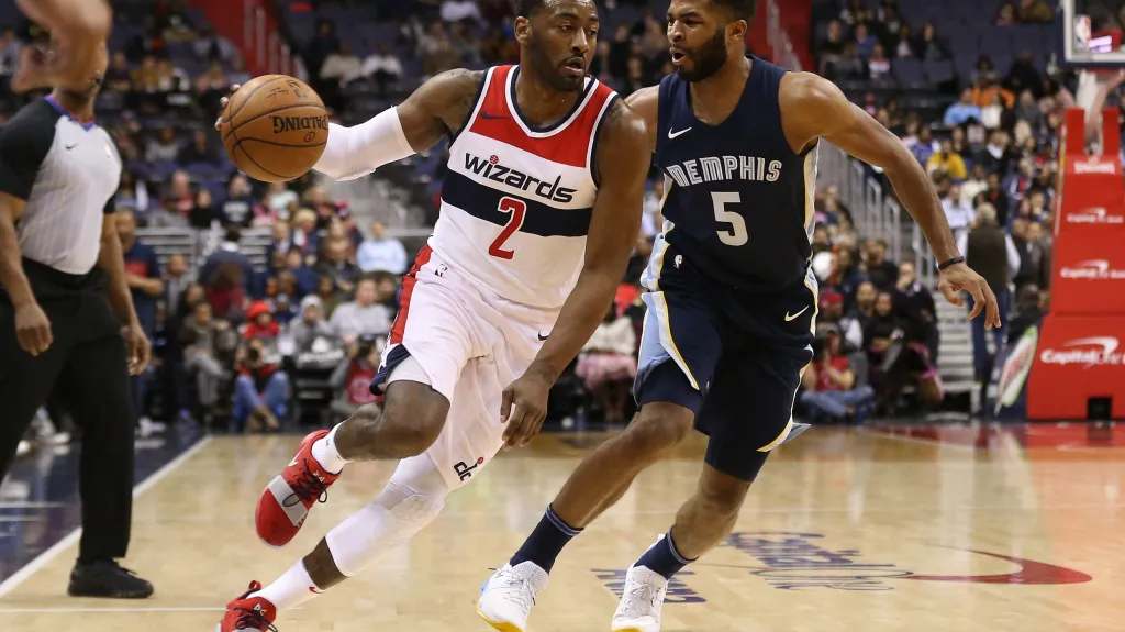 John Wall v dresu Washingtonu Wizards