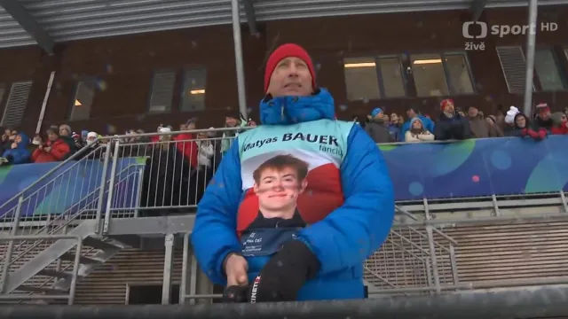 Lukáš Bauer je na MS v roli diváka a fanouška